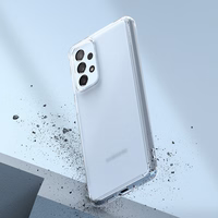 Ringke Fusion Matte TPU dėklas su pusiau permatomu geliniu rėmeliu Samsung Galaxy A73