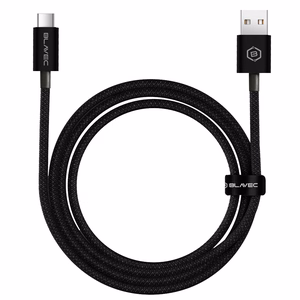 Blavec Kabelis Candy pintas - USB į Type C - PD 60W 3A 1 metras Apple CarPlay/Android Auto (CCA-UC3B10) juodas