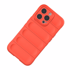 Чехол Magic Shield для iPhone 13 Pro гибкий бронированный красный