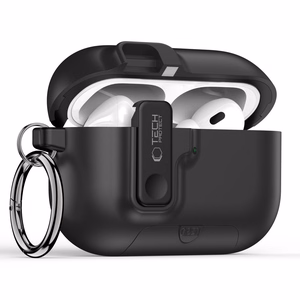 Tech-Protect Slim Hook dėklas AirPods Pro 3 juodas