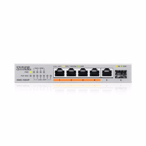 Zyxel XMG-105HP Ne-valdomas 2.5G Ethernet (100/1000/2500) Maitinimas per Eternetą (PoE) Sidabras