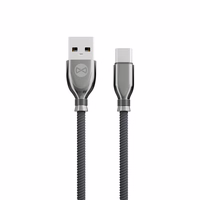 "Forever Tornado" kabelis USB - USB-C 1,0 m 3A juodas