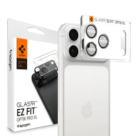 Spigen Optik Pro XL Camera Lens Glass for iPhone 17 Pro - Silver