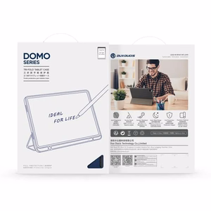 Dėklas Dux Ducis Domo Samsung X930/X936 Tab S11 Ultra tamsiai mėlynas