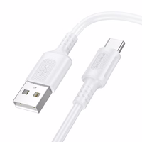 Borofone Kabel BX111 Feliz (m) - USB iki Type C - 3A 1 metras baltas