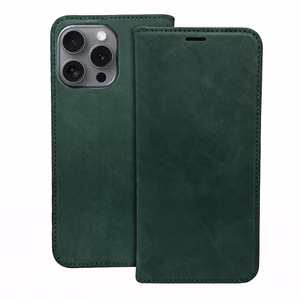 Smart Suede dėklas, skirtas Google Pixel 11 Pro XL, žalias