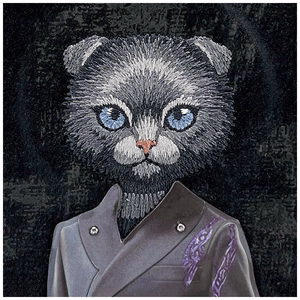 Nimmy Magnetinis Madingas Mielas Augintinis MagSafe Dėklas telefonui iPhone 16 Pro Max - Juodas