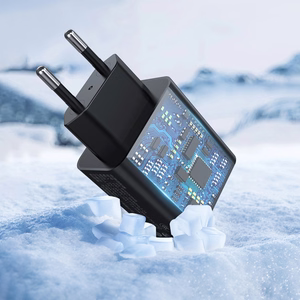Devia Rocket PD 45 W – sieninis įkroviklis su 1× USB-C, juodas