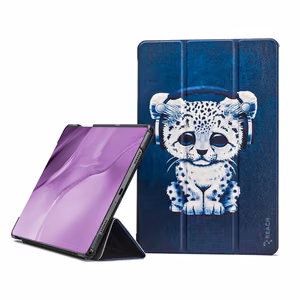 Dėklas Reach Smart Leather Samsung X210/X215/X216 Tab A9 Plus 11.0/X230/X235/X236 Tab A11 Plus 11.0 sad cat