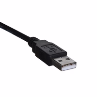 Lanberg CA-USBA-20CU-0018-BK USB kabelis 1.8m 2.0 USB A Juoda