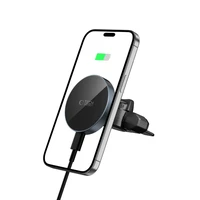 Tech-Protect mm15W-V5 Magnetic MagSafe Car Mount for Air Vent/CD Slot - Black