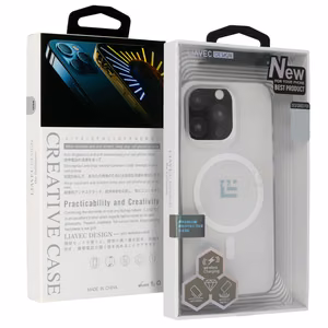 Warframe Magsafe Series Dėklas telefonui Iphone 15 Plus baltas