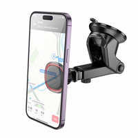 Automobilinis telefono laikiklis Borofone BH125 (dashboard) juodas