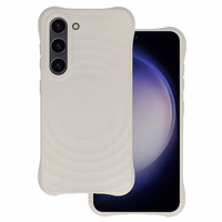 Tel Protect Wave Magnetinis dėklas telefonui Samsung Galaxy S23 pilka