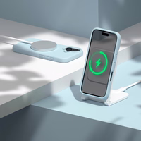 Etteri Silikoninis Mag dėklas for iPhone 17 šviesiai mėlynas