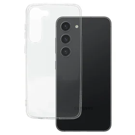 Itin plonas 1mm dėklas telefonui Samsung Galaxy S23 Plus skaidrus