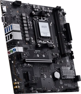 MSI PRO B840M-B pagrindinė plokštė AMD B840 Socket AM5 micro ATX