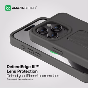 Amazing Thing Matte Pro magnetinis dėklas MagSafe 12FT IP156.7PMPBK iPhone 15 Pro Max juodas
