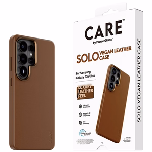 CARE by PanzerGlass Solo Qi dėklas Samsung Galaxy S26 Ultra - rudas