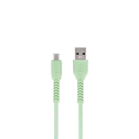 Maxlife MXUC-04 kabelis USB - USB-C 1,0 m 3A žalias
