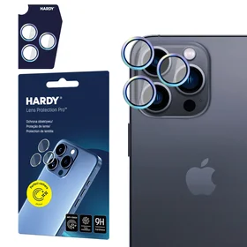 3mk HARDY objektyvo apsauginis stiklas Apple iPhone 15 Pro Max - įvairiaspalvė