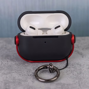 "Airpods 3" ausinių dėklas raudonas