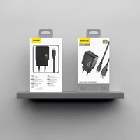 Dudao A23TEU 2.4A GaN USB-A Wall Įkroviklis with USB-A - USB-C Laidas - Juodas