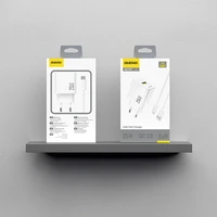 Dudao A27STEU 25W GaN USB-A Wall Įkroviklis with USB-A - USB-C Laidas - Baltas