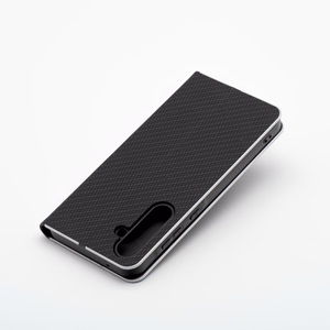 Atverčiamas dėklas skirtas Samsung A27 Luna Book Carbon juodas