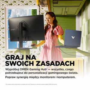 HP OMEN 32c kompiuterio monitorius 80 cm (31,5") 2560 x 1440 pikselių Quad HD juodas