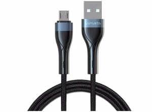 USB-A į Micro laidas PremiumCord 10W 1 m, juodas