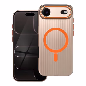 Dėklas telefonui SIMPLY suderinamas su MagSafe iPhone 17 Air titanium desert