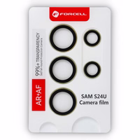 Forcell Premium kameros objektyvo grūdintas stiklas - Samsung Galaxy S24 Ultra geltona