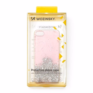 Wozinsky Star Glitter Shining dėklas telefonui Samsung Galaxy M51 žalias