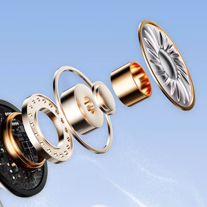 Blavec Bluetooth TWS Ausinės BW-05 Flow (BW05F-W) baltas