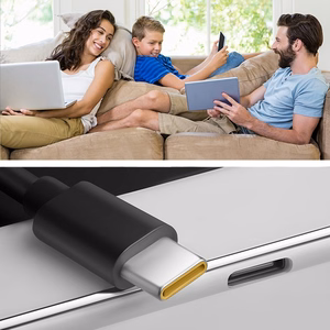 Qoltec 52386 GaN Power Pro Įkroviklis 65W USB-C Juodas