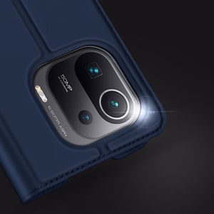 DUX DUCIS Skin Pro knygos tipo dėklas telefonui Xiaomi Mi 11 Pro juodas