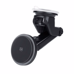 Automobilinis laikiklis-įkroviklis 3mk Car MagCharger 15W (windshield/dashboard) juodas