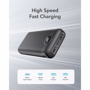 Išorinė baterija VEGER 20000 mAh PD QC3.0 2A20W L20S (VP2039PD / W2039PD) balta