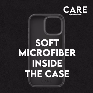 CARE by PanzerGlass madingas dėklas telefonui iPhone 16 Pro 6.3" juodas Magnetinis 1378