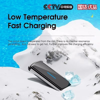 Bevielis įkroviklis Essager "Aurora" stovas / laikiklis juodas 15W (Magsafe Compatible)