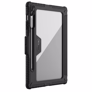 Nillkin Bumper Leather Case Pro dėklas Samsung Galaxy Tab S9+ - juodas