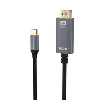 Wozinsky WCCH-01 USB-C - HDMI 4K 60Hz kabelis 1.8 m - juodas