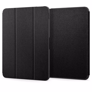 Spigen Urban Fit dėklas planšetinio kompiuterio iPad Air 10.9'' 4/5 2020-2022 / 11.6'' 2024 - juodas (m)