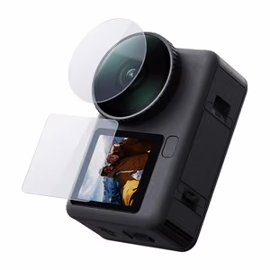 Telesin набор закалённых стёкол для DJI Osmo Action 6 (2x объектив + экран)