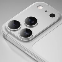 Benks Temperaudonas glass Glass Warrior Metal Integrated Lens Protector (C069) Iphone 17 Pro (lens 3 pieces) oranžinis