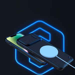 Dėklas Nillkin Textured Case S Apple iPhone 14 Plus mėlynas