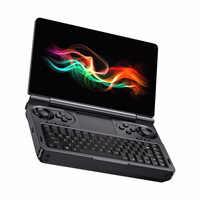 GPD-WinMini-HX37032002B Ryzen AI 9 HX370/7" FHD jutiklinis ekranas 120 Hz/32 GB/SSD 2 TB/BT/BLKB/AMD Radeon 890M 8 GB/Win 11 Juodas nešiojamas kompiuteris