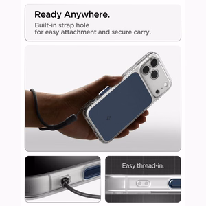 Spigen Ultra Hybrid MagSafe dėklas iPhone 18 Pro Max / 17 Pro Max, matinis mėlynas