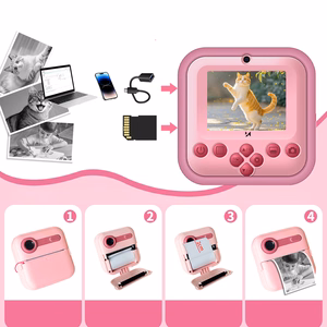Wozinsky WDT-03 Thermal Printer Camera for Kids - Pink
